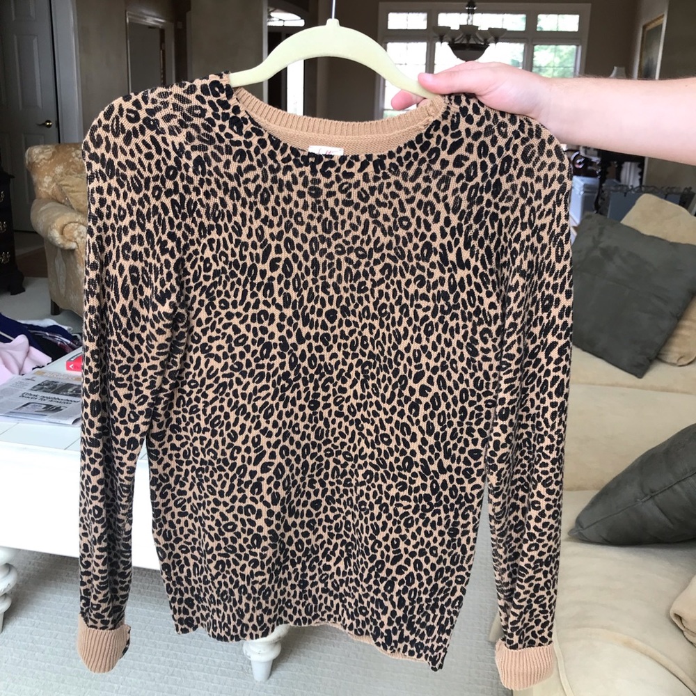 Leopard Loft Sweater